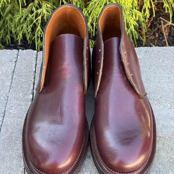 Viberg Uplands - Size 7 E - 1035 Last - Burgundy - Wooly Chromexcel main image 4